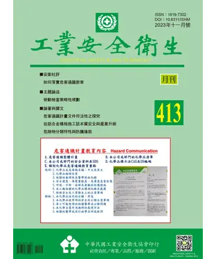 書封 工業安全衛生月刊NO．413